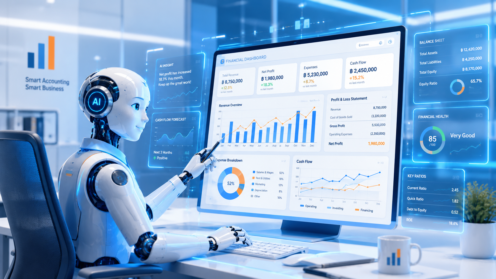 AI Smart Accounting Dashboard